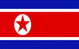 North Korea flag description signify