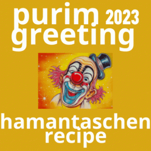 purim 2023 greeting hamantaschen recipe